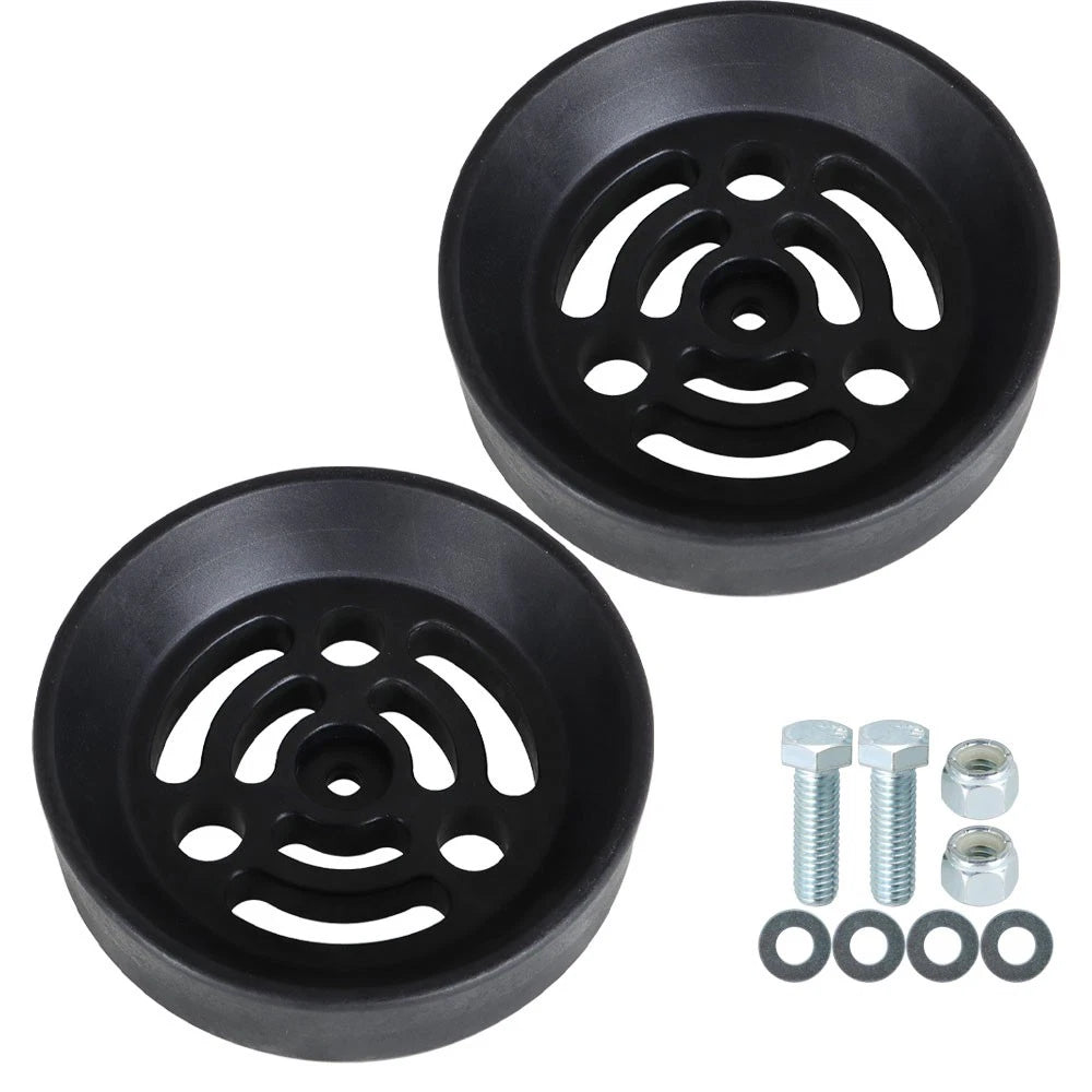 2PC Air Spring Bag Cradle for Convoluted Bellow Style (Fits Various Models)
