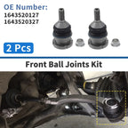 2 x Front Lower Ball Joints for Mercedes-Benz GL-CLASS (2005-2012)