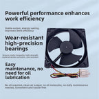 Refrigerator Evaporator Fan Motor 12V DC for Consistent Cooling