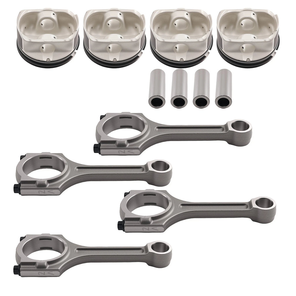 Set of 4 Connecting Rods for Hyundai Sonata Kia Sorento Optima (2011–2019)
