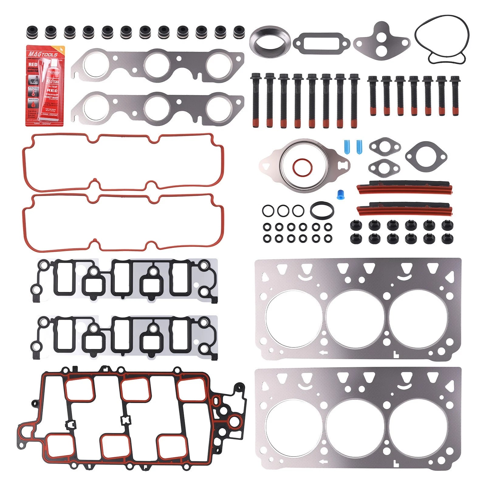 Head Gasket Bolt Set for Buick Allure Pontiac Grand Prix 2006–2009 HS9917PT-4