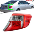 Set of 2 Rear Outer Tail Light Lamps for Toyota Camry (2012–2014)