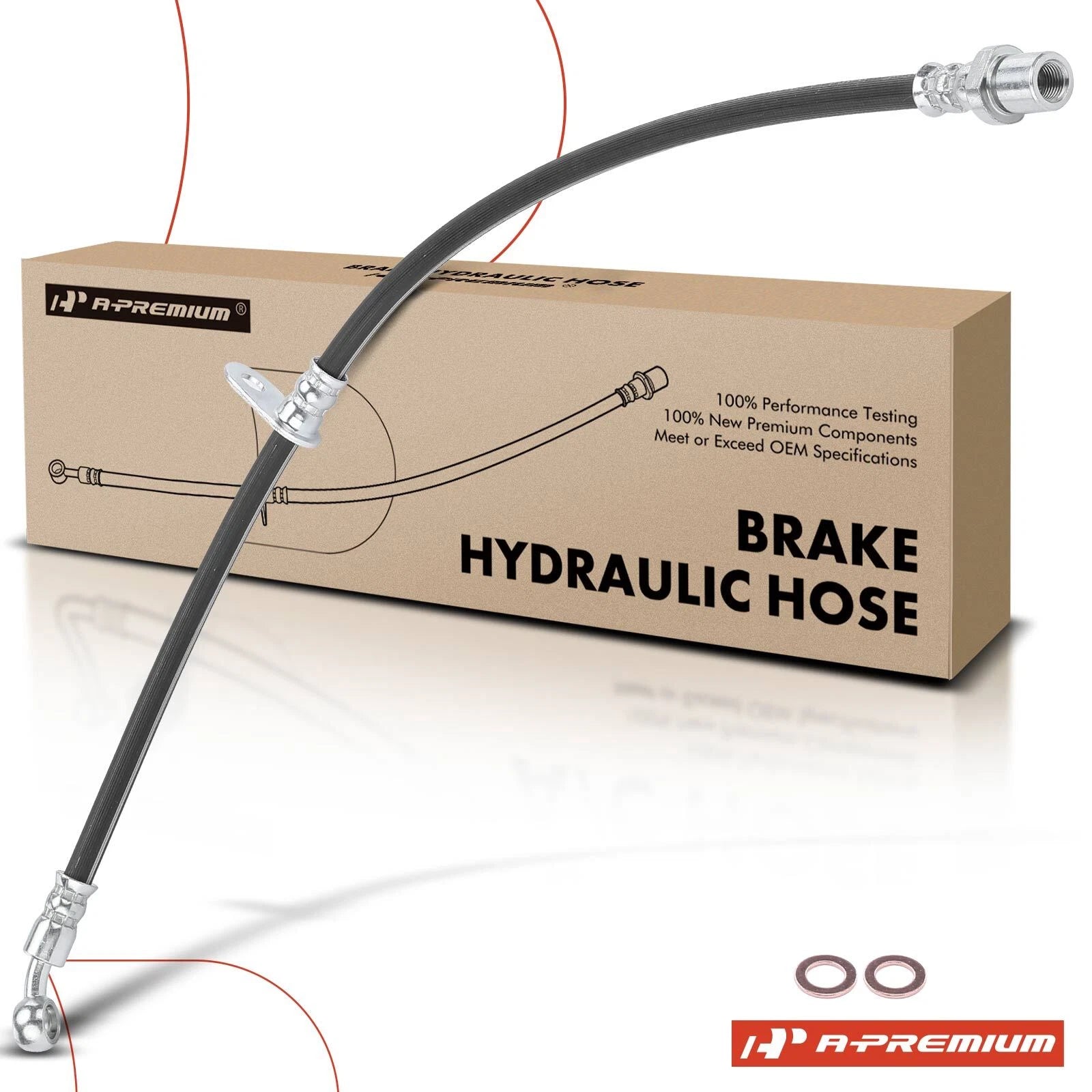 Front Right Brake Hydraulic Hose for Subaru Impreza (2012–2014)