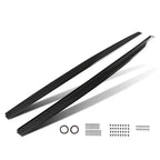 Set of 2 Extension Side Skirt Panels for BMW F32 F33 F36 4 Series (2014–2020) Carbon Look