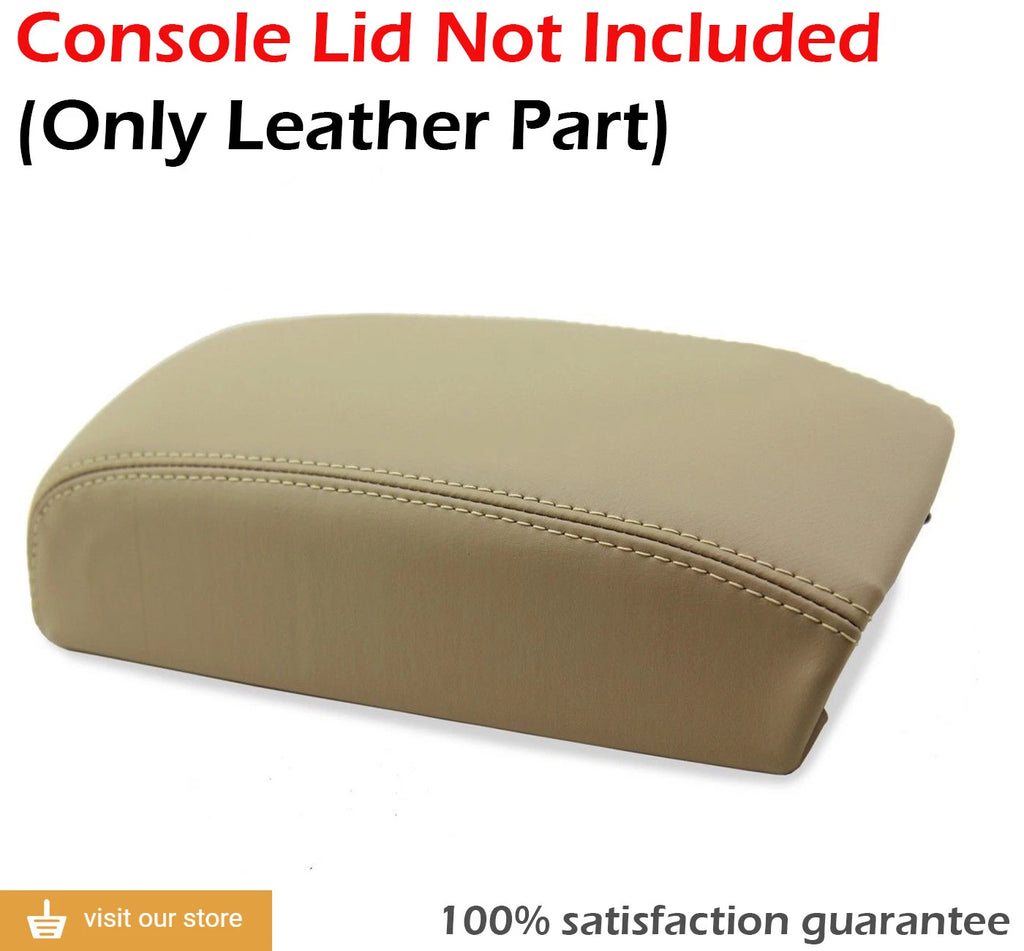 Leather Center Console Armrest Cover for Volvo S70/V70/C70 (1993–2001) Beige