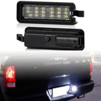2X LED Rear License Plate Light Lamp for Dodge Challenger Chrysler 300 (2015–2021)