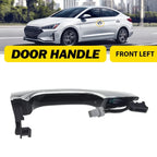 Exterior Door Handle for Hyundai Elantra Sedan (2017–2019) - Smart Key, Left