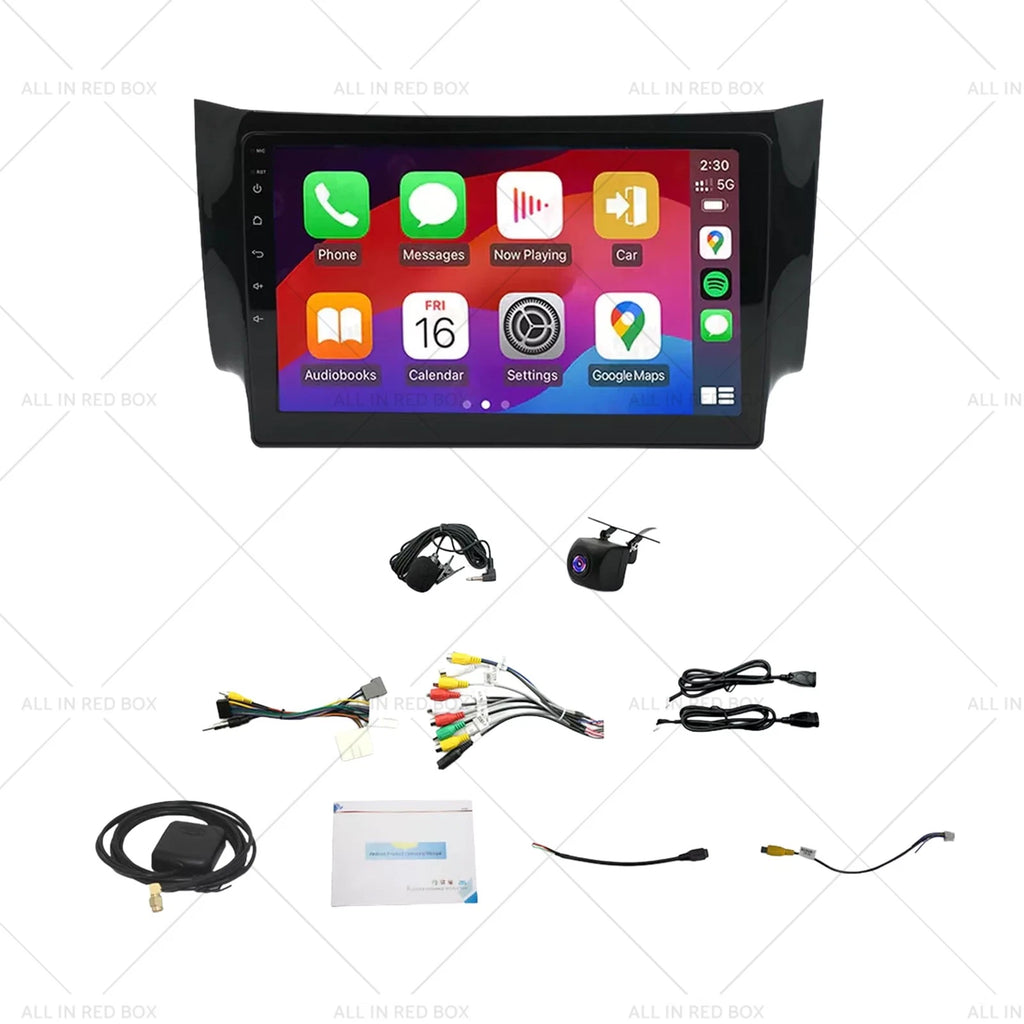 10" Wireless CarPlay Android 13 GPS Radio for Nissan Pulsar (2013–2017)