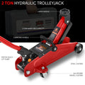 2 Ton Hydraulic Floor Jack for (5.1-13 in, 4000 lbs Capacity)