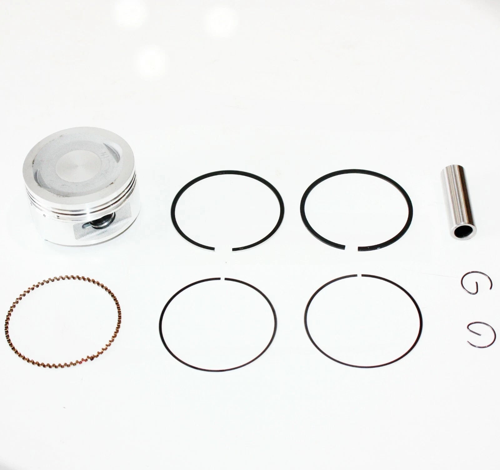 Piston Rings Kit for GY6 200cc Engine (ATV, Quad, Dirt Bike, Buggy)