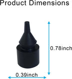 Set of 4 Fuel Cap Rubber Stop Bumpers for Chevrolet Silverado (OEM 15711102)