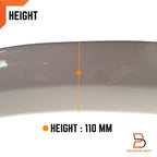 Silver Fender Flare Wheel Arch for Toyota Hilux LN167 LN147 (1997-2005)