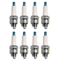 Set of 8 U-Groove Spark Plugs for GM Chrysler Dodge V8 (0.027 Gap)