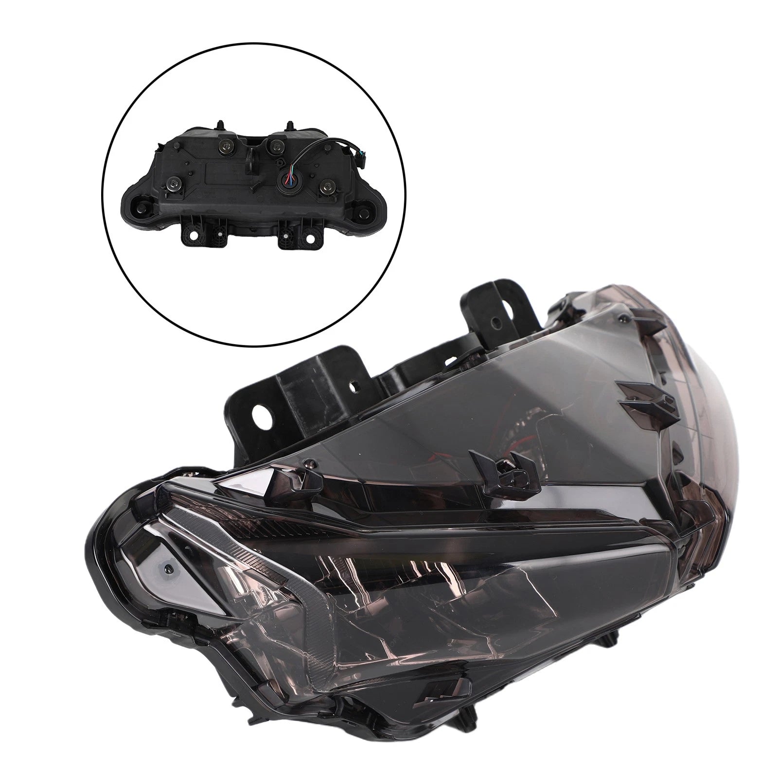 Front Headlight Grille Protector Smoke for Honda CBR650R CBR500R (2016–2022)