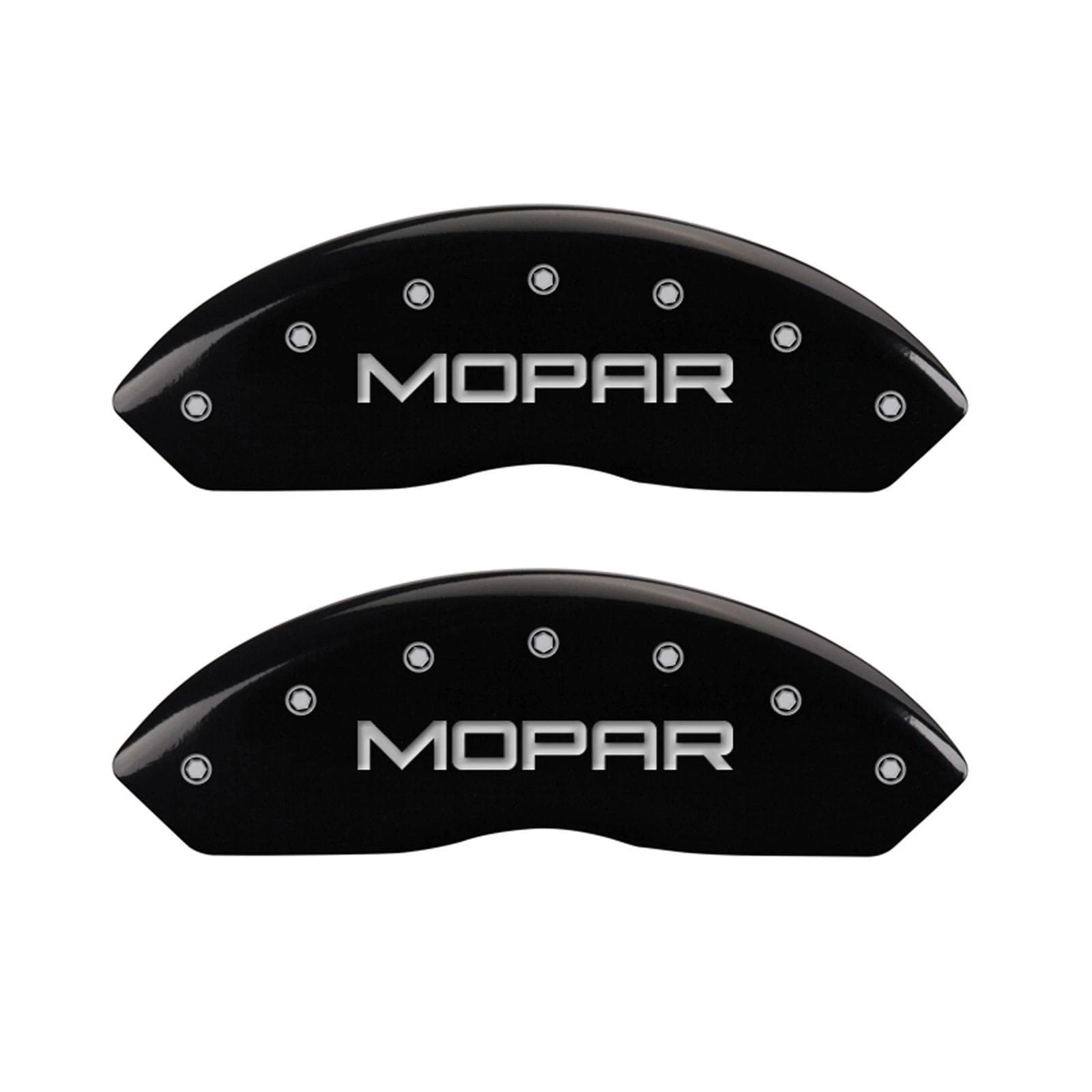 Set of 4 Gloss Black Caliper Covers for 2008-2012 Jeep Liberty by MGP