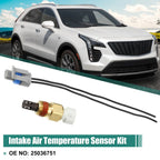Intake Air Temperature Sensor Kit for Cadillac Chevrolet (25036751, 25037225)