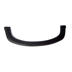 Replacement Black Textured Plastic Front Lower Bumper Valance w/o Fascia Type