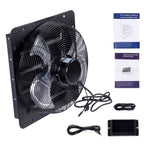 16 Inch Shutter Exhaust Fan for Wall Mount (2600 CFM)