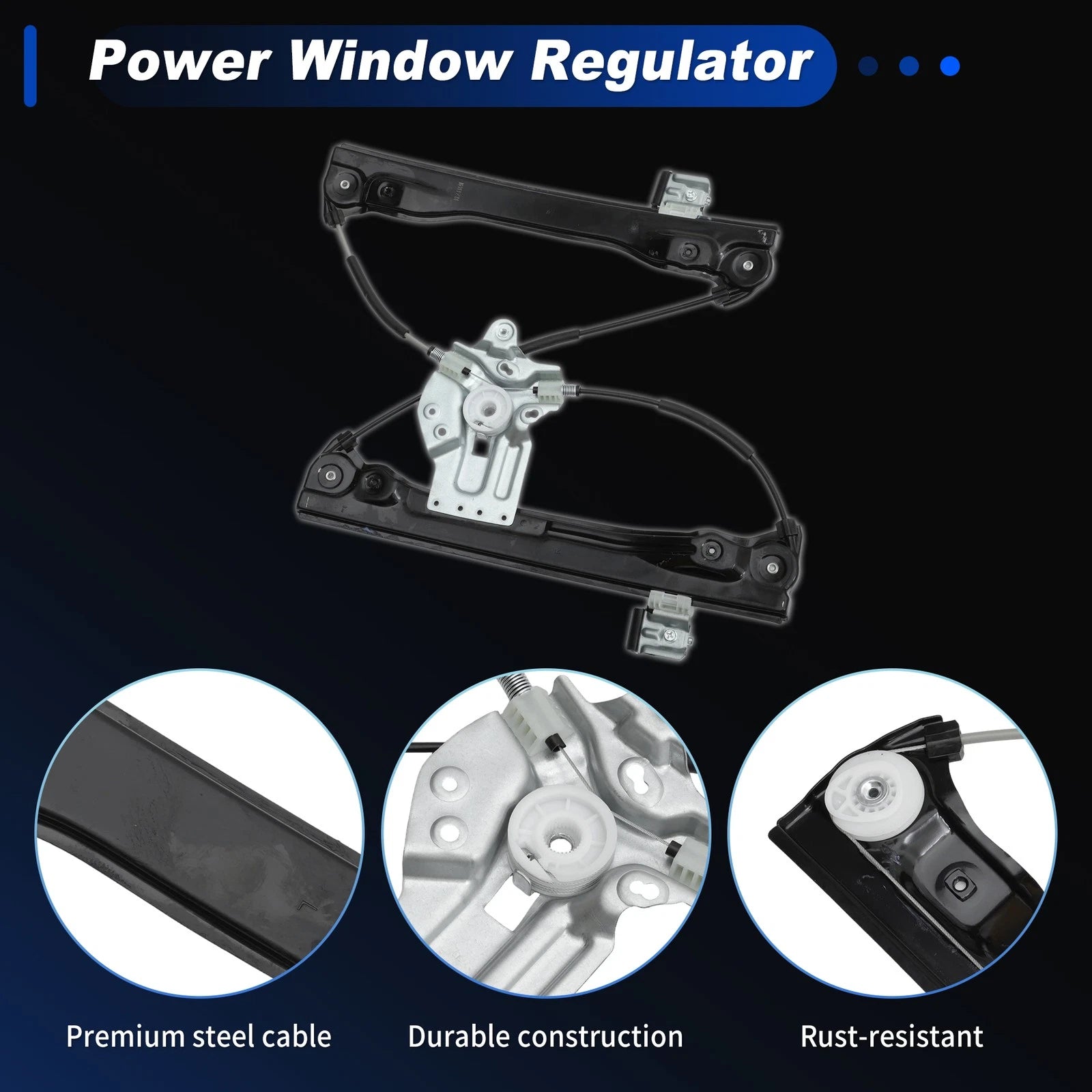 Front Right Power Window Regulator for Chevrolet Cruze (No. 749975)