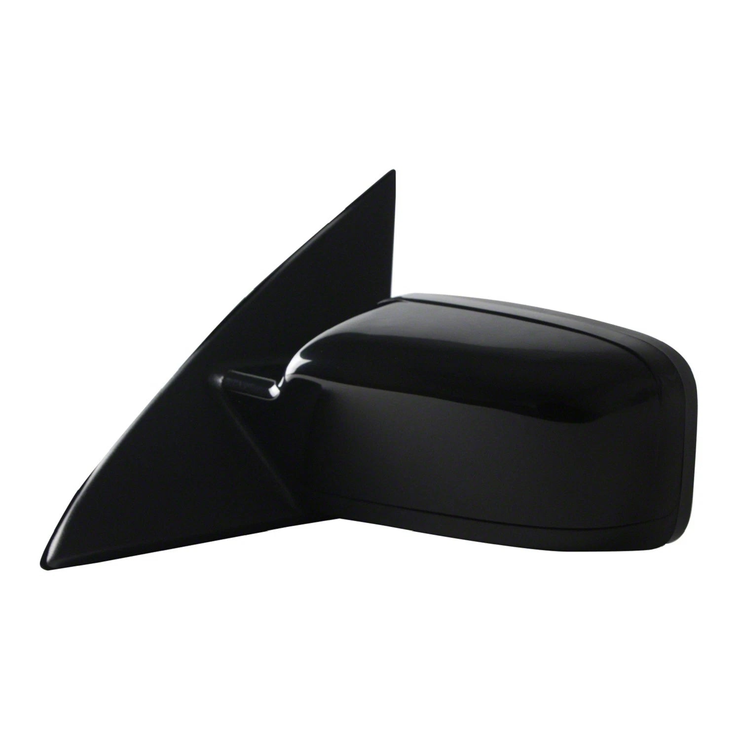 Replacement Ready to Paint Driver Side Power Door Mirror w/Blind Spot w/o Heated