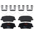 Set of 4 Disc Brake Pads for Hyundai Santa Fe Sport (2017–2018)