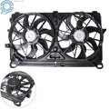 Radiator and Condenser Fan for Chevrolet Silverado 1500 GMC Sierra 1500 (2007–2013)