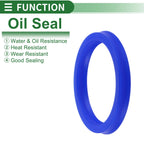 Set of 5 Oil Seal Rotary Shaft Seal 50x60x7mm High Pressure for Various Models