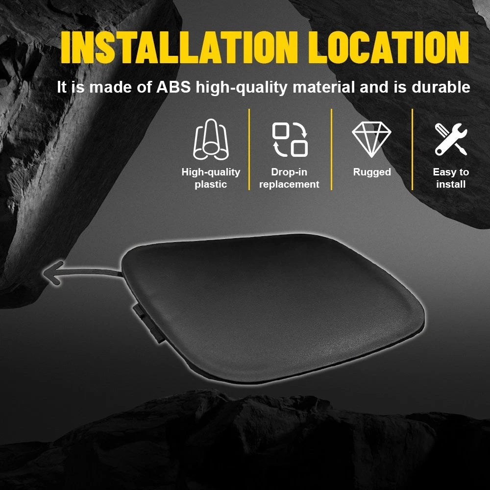 Tow Hook Eye Cover Cap for Toyota Prius Prime (2019-2022)