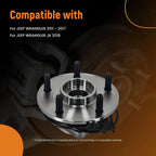 Set of 2 Front Left Right Wheel Hub & Bearing for Jeep Wrangler (2011–2017) HA590482 ABS