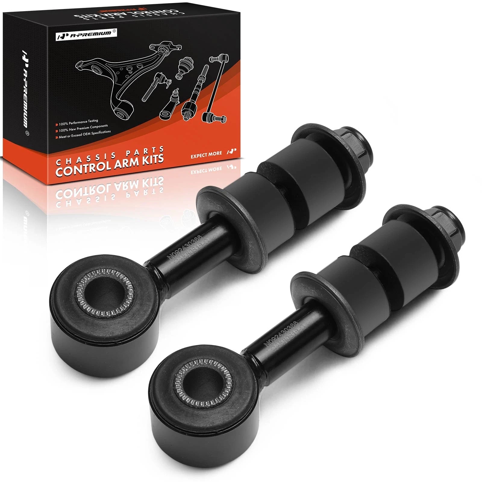2X Front Stabilizer Bar Link for Mitsubishi Montero (1992–1996)