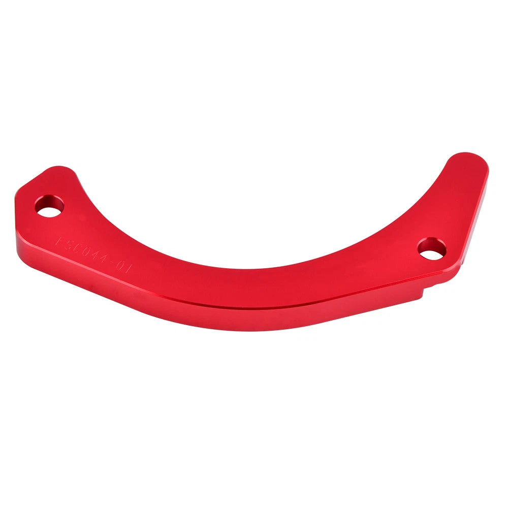 Case Saver Chain Guard for Suzuki Quadsport Z400 LTZ 400 (2003–2014) Red Aluminum