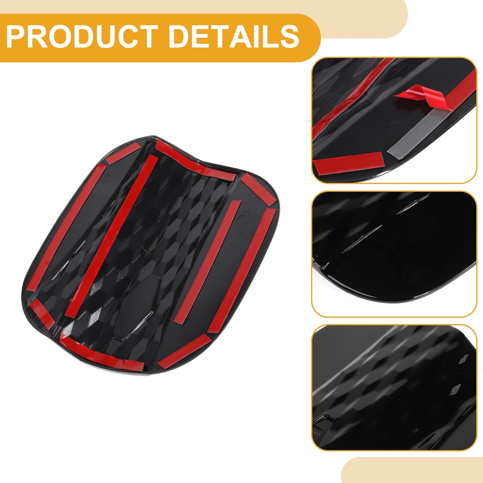 Fuel Tank Door Cap for Hyundai Sonata (2024–2025) Black Filler Flap Cover