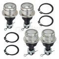 Set of 4 Upper & Lower Ball Joints for Honda Rancher TRX 350 400 420 (2000–2019)