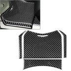4Pcs Carbon Fiber Center Console Storage Box Panel Cover for Cadillac CTS (2008–2013)