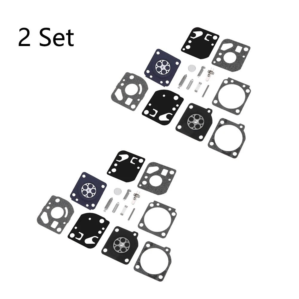 Set of 2 Carburetor Diaphragm Overhaul Kit for Zama RB-29 (N/A)