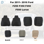 Set of 2 Bottom Back Seat Covers for Ford F250 F350 F450 F550 (2002–2007)
