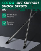 2X Front Hood Lift Supports Gas Shock Struts for Buick LaCrosse (2005–2007)