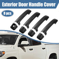 8pcs Side Door Handle Cover Trim for Toyota Tundra (2007–2020) Carbon Fiber