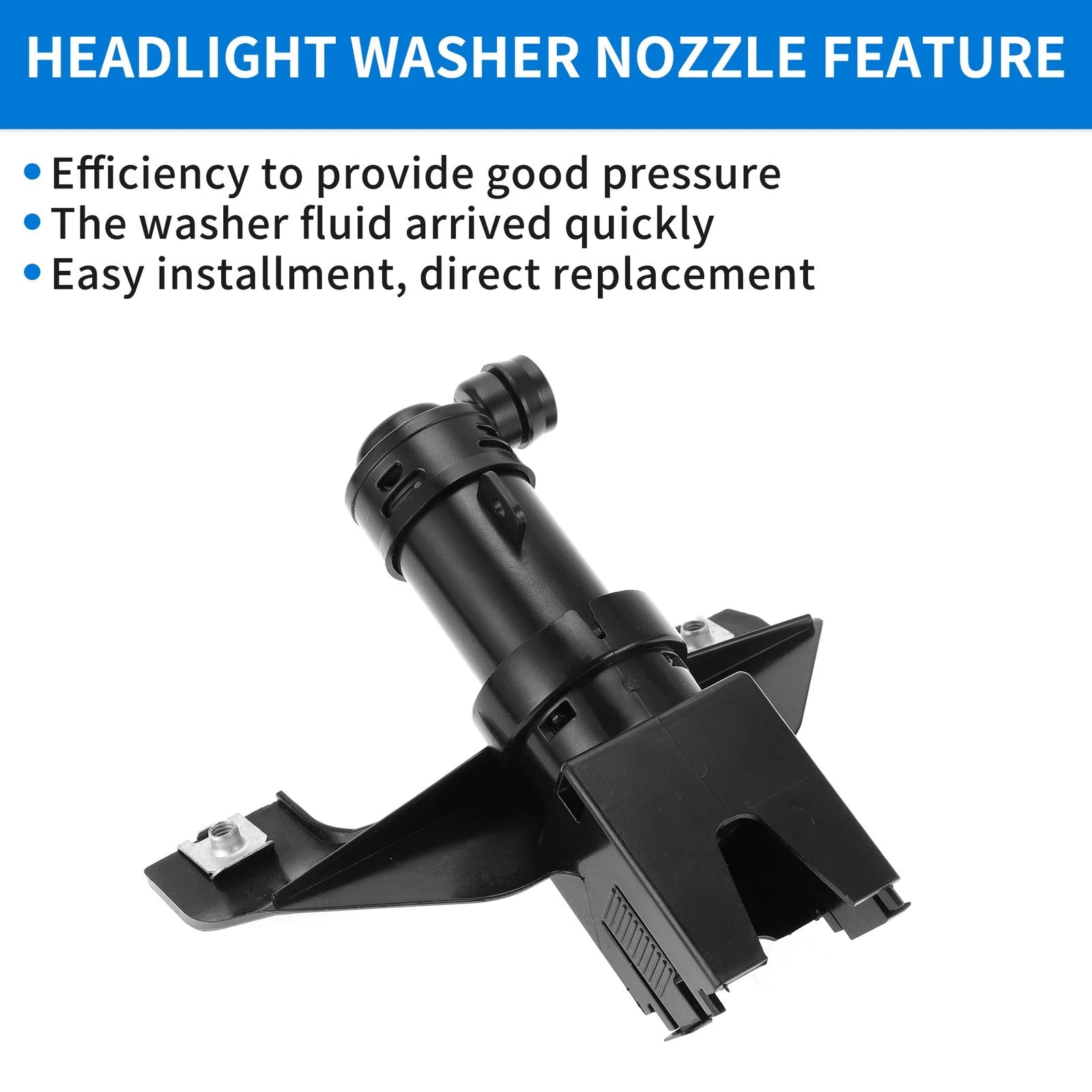 Front Passenger Side Headlight Washer Nozzle for Lexus RX330 RX350 (2004–2006) No. 8520748011