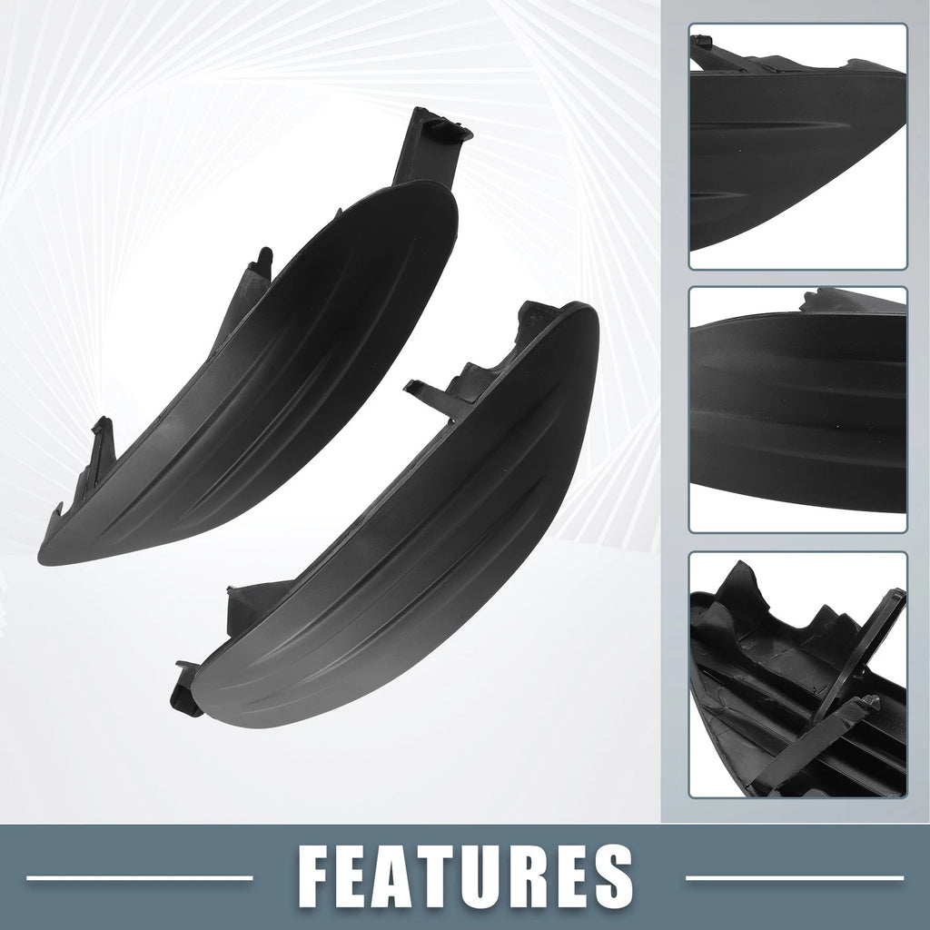 1 Pair Fog Light Grille Cover for Toyota Corolla (2014–2019) 52128-02200 52127-02170