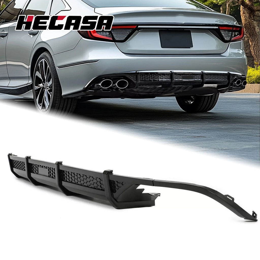 Rear Bumper Diffuser for Honda Accord (2018–2022)
