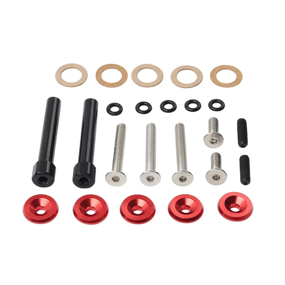 Engine Valve Cover Washer Seal Bolt for Honda Civic CR-X (1984–1991) Red
