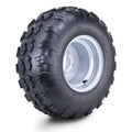 WANDA ATV Tire 22X10-10 with 4 Lugs on 4" PCD Silver Wheel 10238
