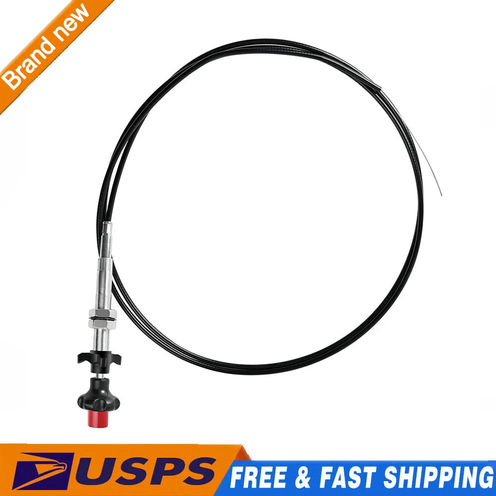 Control Cables with 2 In. Black Knob for US Models (10 Ft. Length) 55204