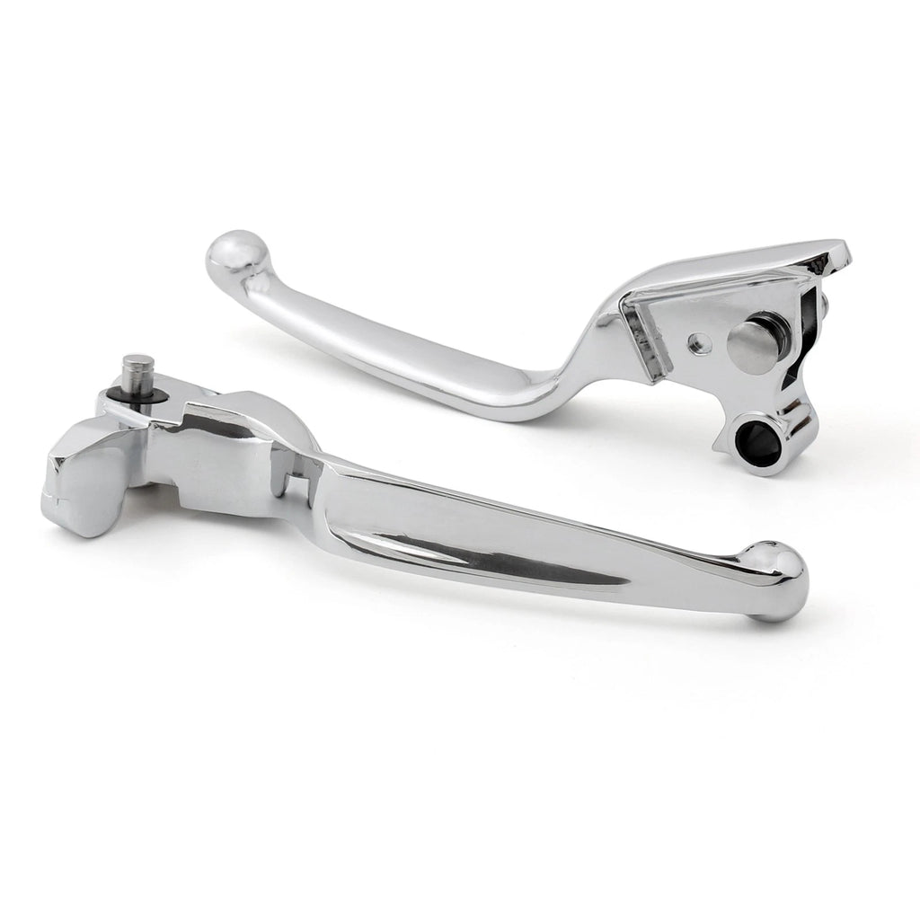 Chrome Clutch & Brake Levers for Electra Glide Classic FLHTC (2008–2013)