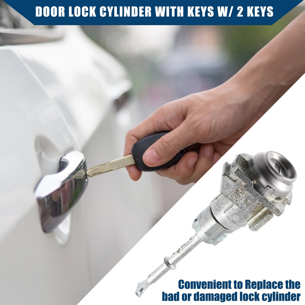 Front Left Door Lock Cylinder w/ Key for Hyundai Elantra (2017–2020) 81970-F0000