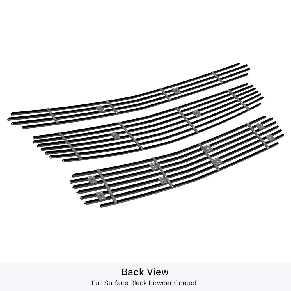 Stainless Black Billet Grille Insert for Chevy Malibu (2008-2012)