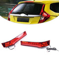 2X LED Rear Windshield Side Pillar Tail Brake Lamp Lights for Honda (2015–2023)