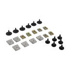 C-Class Clips 24pcs Undertray Screws for Mercedes C-Class W203 (2000–2007)