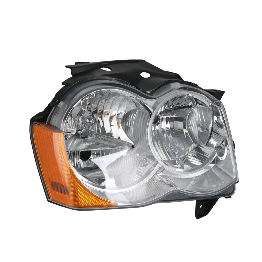 Halogen Headlight Assembly for Jeep Grand Cherokee (2008-2010) Driver + Passenger